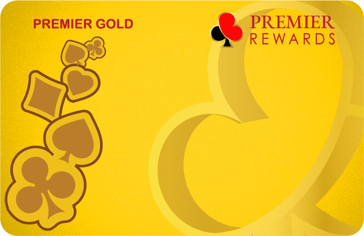 Gold membership card